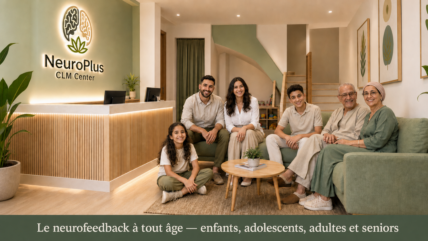 Une famille multigénérationnelle chez NeuroPlus